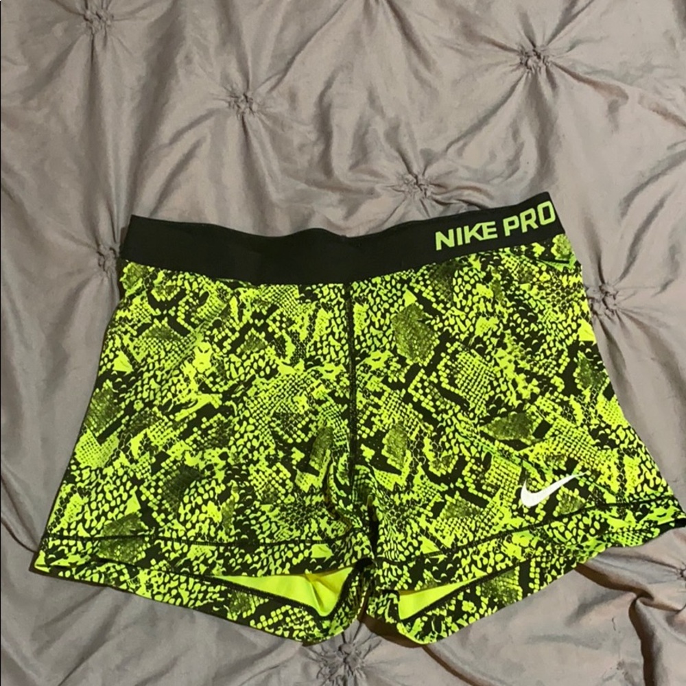 Nike Pro workout spandex shorts